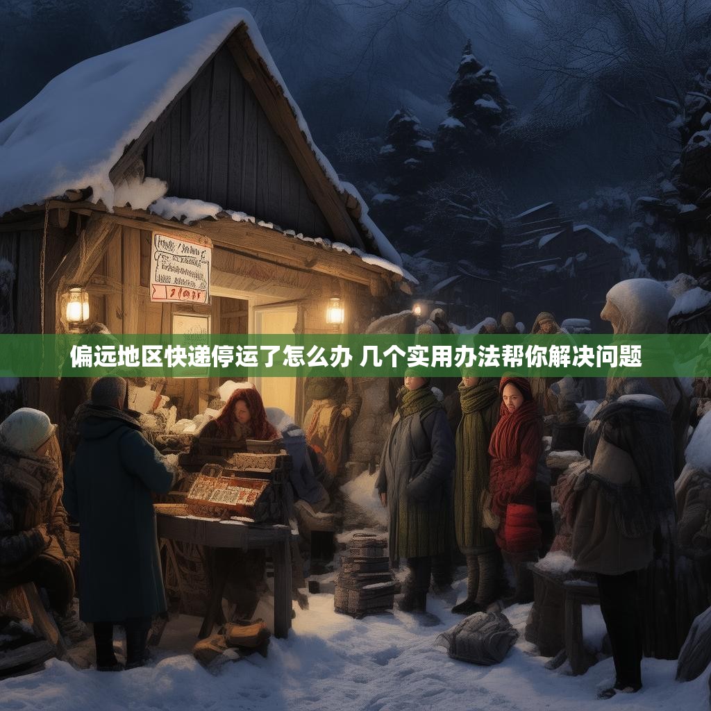 偏远地区快递停运了怎么办 几个实用办法帮你解决问题