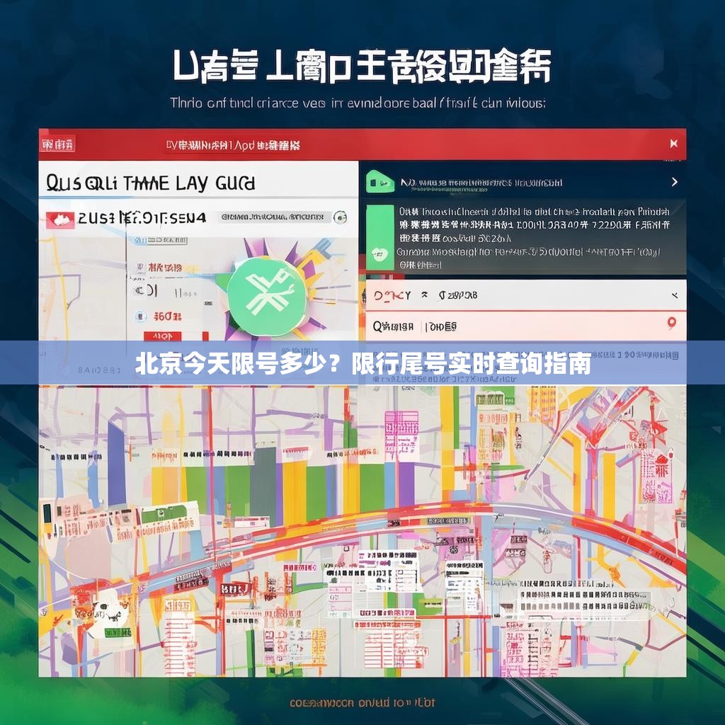北京今天限号多少？限行尾号实时查询指南