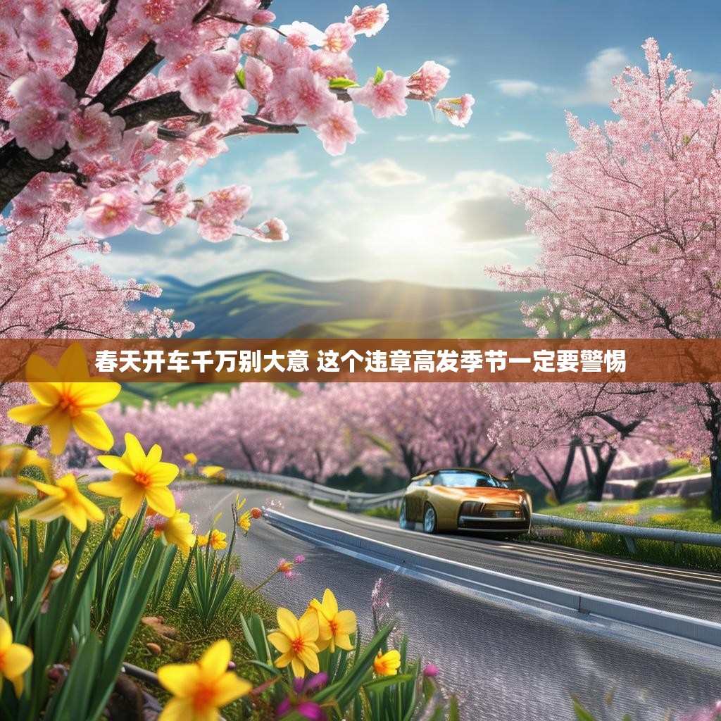 详细阅读:春天开车千万别大意 这个违章高发季节一定要警惕 春天开车千万别大意 这个违章高发季节一定要警惕