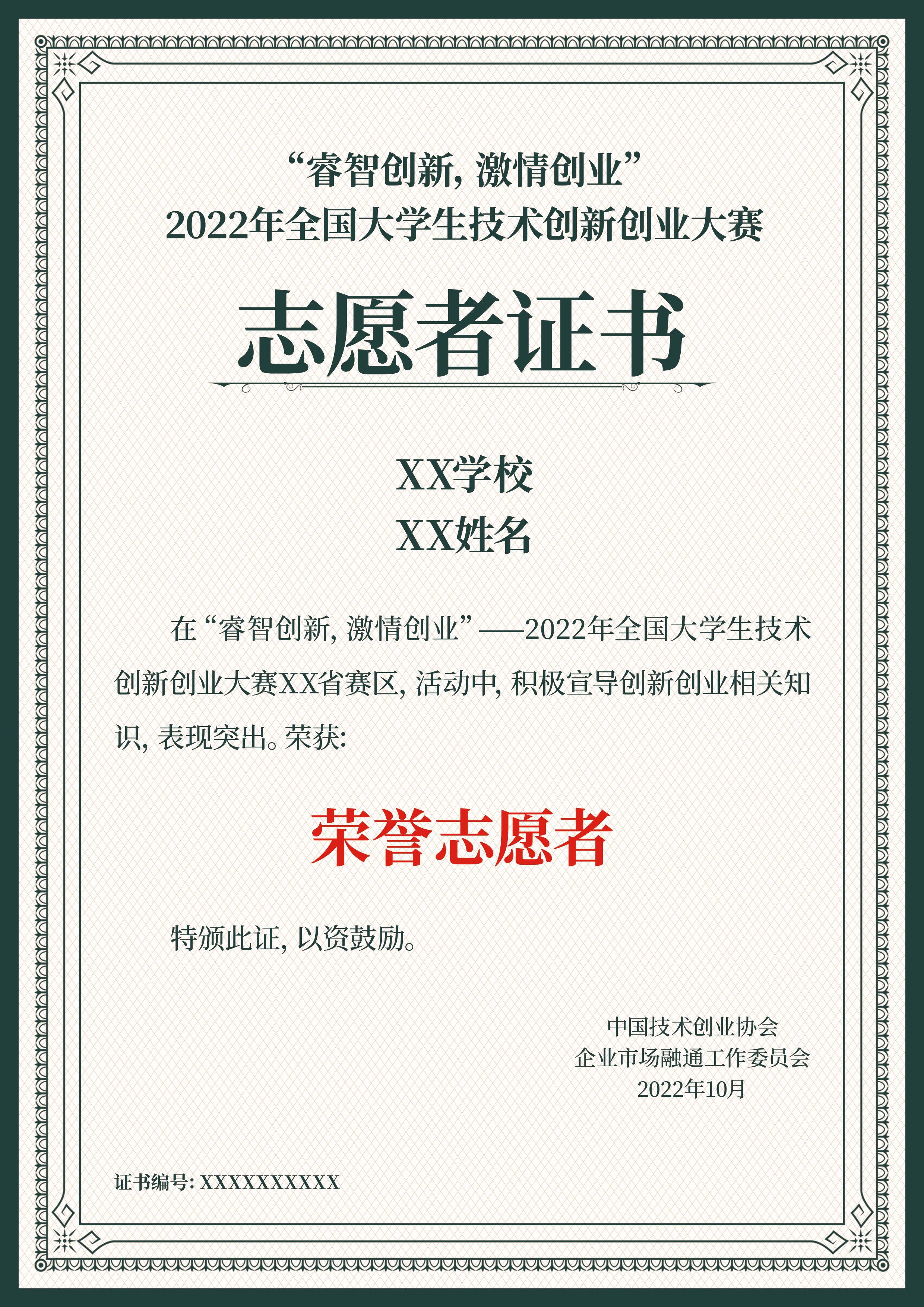 大学生创业参赛：2022全国技术创新大赛报名
